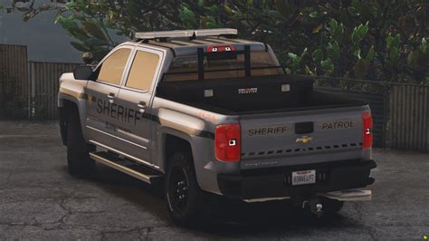 2017 Police Chevrolet Silverado [Replace / FiveM] - GTA5-Mods.com