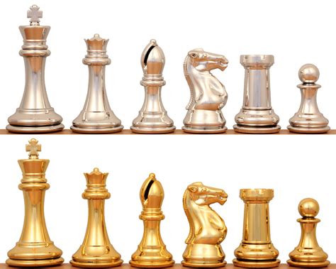 Metal Chess Pieces - The Chess Store