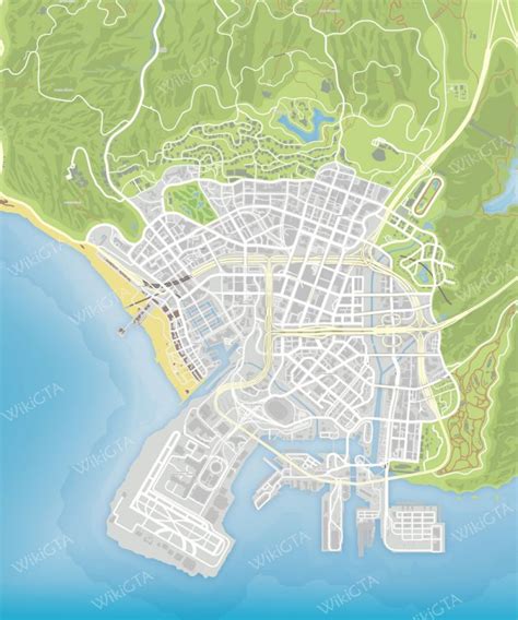 Exploring Los Santos: A Comparative Look At The GTA 5 Map In Google ...