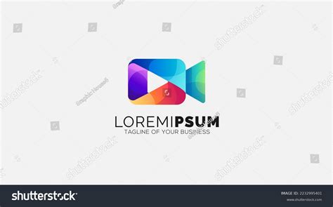 Colorful Movie Maker Logo Design Template Stock Vector (Royalty Free) 2232995401 | Shutterstock