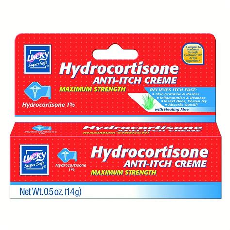 Lucky Super Soft Hydrocortisone Anti-Itch Cream. Itch, Rash and ...