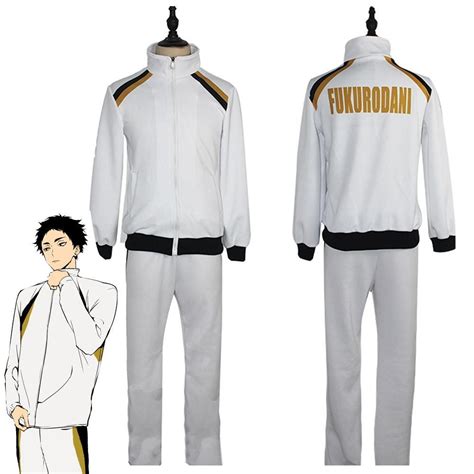 Haikyuu Fukurodani Academy Volleyball Uniform Outfits Halloween Carniv – New Cosplaysky Cosplay ...