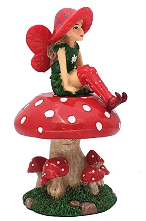 LULU The Fairy - Fairies and Gnomes miniature enchanted fairy garden by GlitZGlam