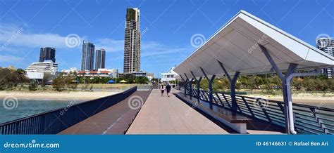 Southport Pier Gold Coast Queensland Australia Editorial Photo ...