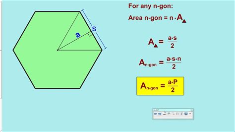 11.6 Area of Regular Polygons - YouTube