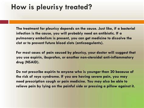 PPT - Pleurisy: Causes, Symptoms, Daignosis, Prevention and Treatment PowerPoint Presentation ...