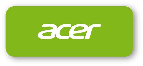 Acer company logo with realistic shadow. Popular computer and laptop manufacturing companies ...