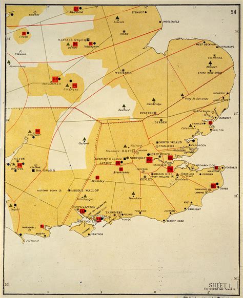 The Battle Of Britain Map