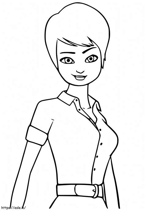 Roxanne Ritchi From Megamind coloring page