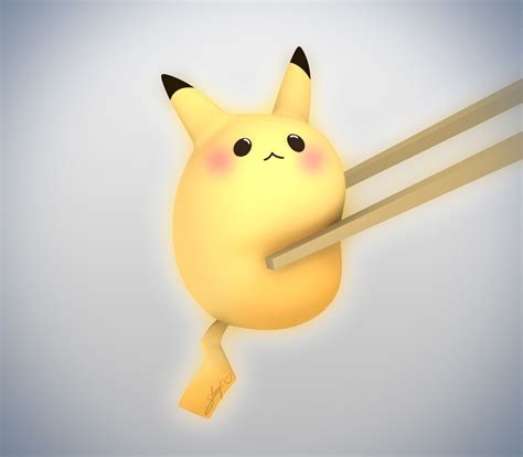 cartoon, 3D, video games, fan art, Pokémon, Pikachu, HD Wallpaper | Rare Gallery