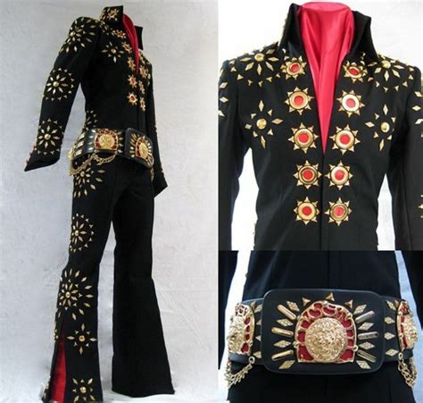 Pin by Claude Teixeira on Special ELVIS ! | Elvis jumpsuits, Elvis costume, Black elvis