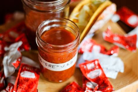 Copycat Taco Bell “Fire” Sauce | Spork & Barrel | Recipe | Taco bell fire sauce recipe, Fire ...