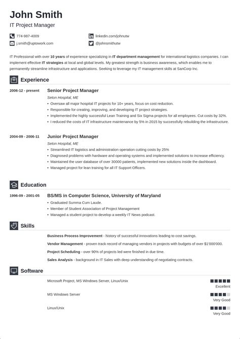 24+ Free Sample Resume Templates Word - SampleTemplatess - SampleTemplatess