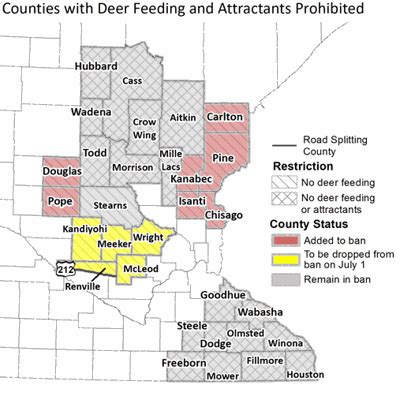 New deer feeding bans in effect as part of CWD prevention efforts ...