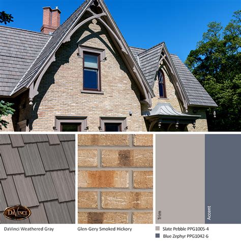 Tan Brick Exterior Color Schemes – DaVinci Roofscapes