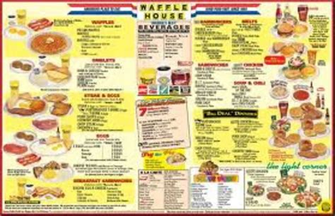 Waffle House Menu, Menu for Waffle House, Beavercreek, Dayton - Urbanspoon/Zomato