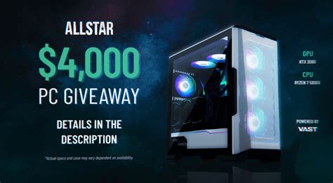 $4,000 RTX 3080 Gaming PC Giveaway – SweepsMadness