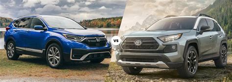 2021 Honda CR-V vs. 2021 Toyota RAV4 | Apostolakis Honda