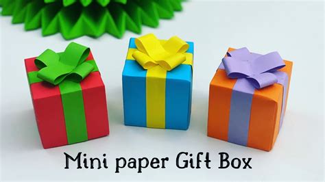 How to Make an Origami Present Box with Bow: Perfect for Any Occasion – all about origami