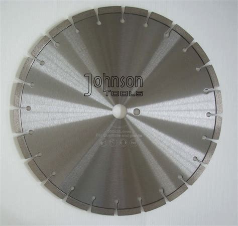 350-600mm Rock Cutting Saw Blades , Diamond Stone Cutting Tools For Quartzite Cutting