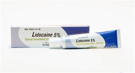 Nivagen Lidocaine 5% Topical Anesthetic Cream Relief Hemorrhoid, 1.06oz - Walmart.com