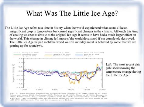 Climate & History - The Little Ice Age