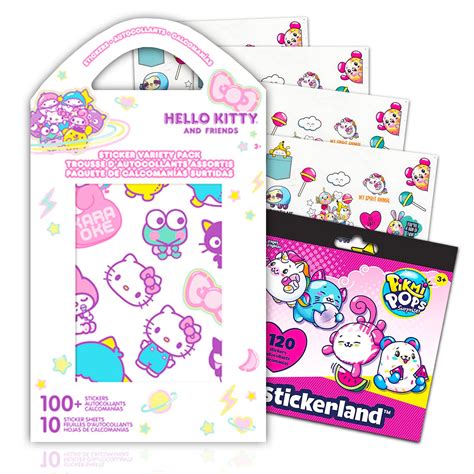 Buy Hello Kitty and Friends Sticker Set for Kids, Girls - Bundle with ...