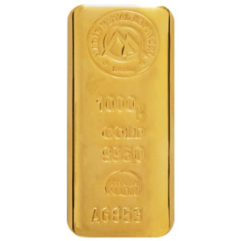 1 Kg Nadir Gold Bar with 995 Purity