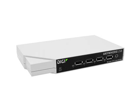 Digi AnyWhereUSB/5 - USB-over-IP Hub - BRESSNER Technology GmbH