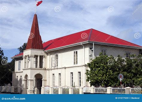 Tongan Parliament Building In Nuku'alofa Royalty Free Stock Images - Image: 31577559