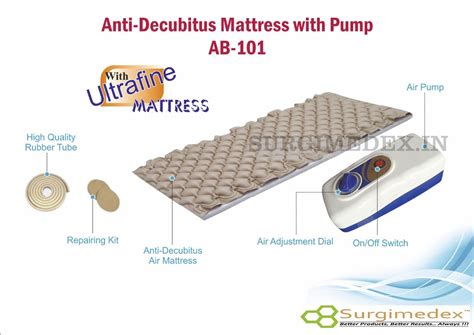 Anti Decubitus Air Mattress for Hospital and Home in India - Surgimedex.in