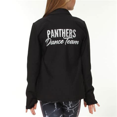 MOVE U Panthers Fitted Custom Dance Team Jacket : GP948