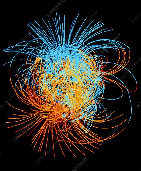 Magnetic field reversal on Earth - Stock Image - E080/0011 - Science ...