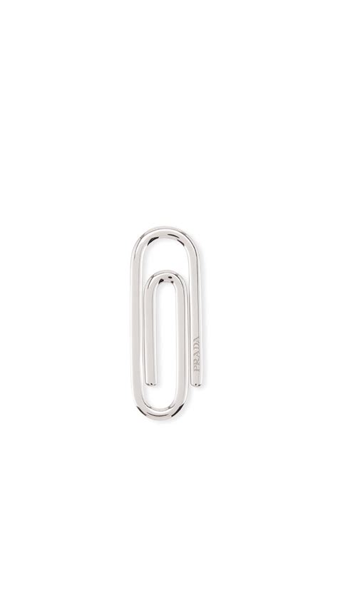 Prada Paperclip Money Clip | Paper clip, Prada, Money clip