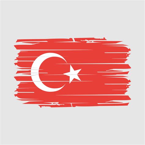 Turkey Flag Brush Vector 20378878 Vector Art at Vecteezy