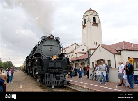 Historic steam locomotive Challenger visits Boise, Idaho Stock Photo - Alamy