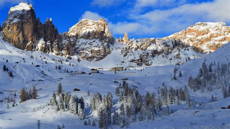 Winter Dolomites Wallpapers - Wallpaper Cave