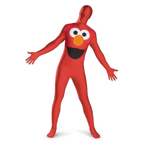 Adult Sesame Street Elmo Bodysuit Costume | $56.99 | The Costume Land