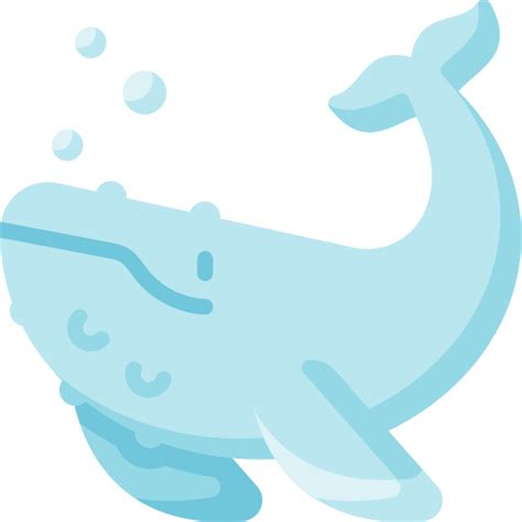 Whale Special Flat icon