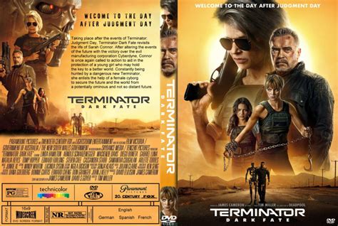 Terminator-Dark Fate (2019) R0 Custom DVD Cover & Label - DVDcover.Com