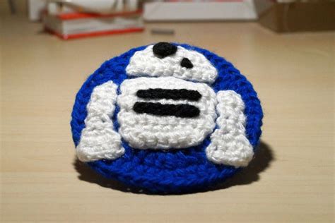 R2D2 Crochet Patch Pattern PDF Star Wars Costume Starwars | Etsy