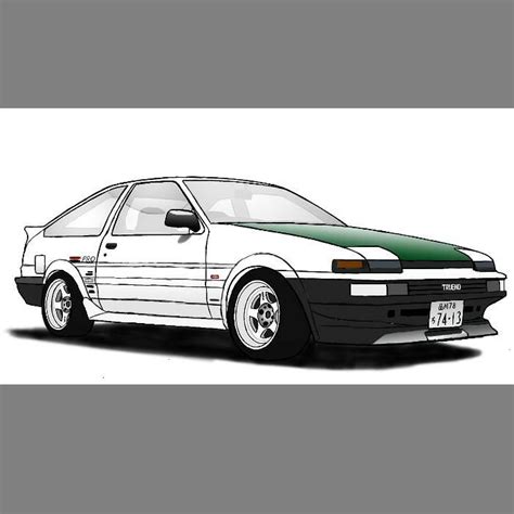 Keiichi Tsuchiya's AE86 by yugoslavian on DeviantArt