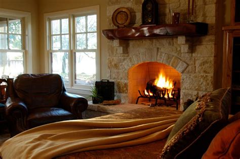 Cozy Bedroom with Fireplace | Bedroom fireplace, Romantic bedroom decor, Fireplace design