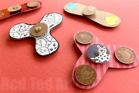 Easy Fidget Spinner DIY (Free Template) - Science Fair Project Idea ...