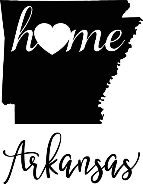 Arkansas Outline Vector at Vectorified.com | Collection of Arkansas ...