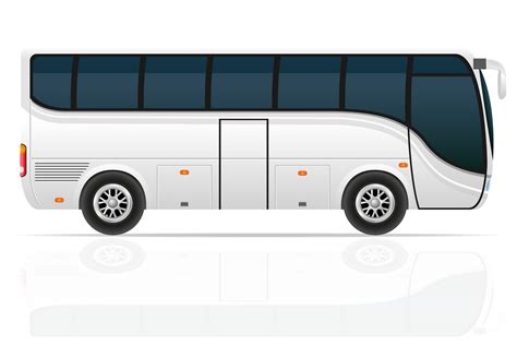 big tour bus vector illustration 515605 Vector Art at Vecteezy