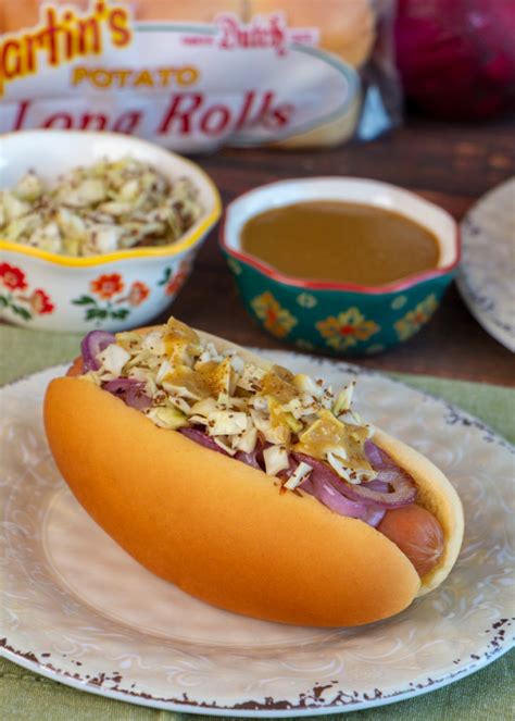 Hot Dog Condiments and Toppings Guide + Martin's Featured Recipe - Martin's Famous Potato Rolls ...