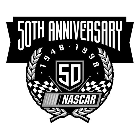 Nascar Logo Black and White (2) – Brands Logos