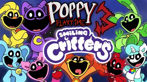 ALL NEW! Poppy Playtime Smiling Critters Description, Info, ARG NEWS ...