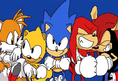 Edición Sonic Mania Plus - Herramienta gratuita de dibujo en línea de pixel art - Pixilart